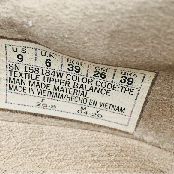 Skechers Womens Sneakers Memory‎ Foam Scalloped Edge Stretch Beige Size 9W - Picture 6 of 13